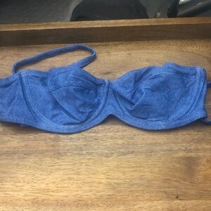 Aerie Blue Bikini Top